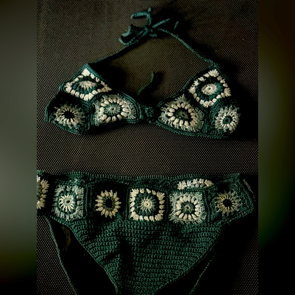 New Primalware Bikini Made in Peru - Crocheted by Hand - size XS
